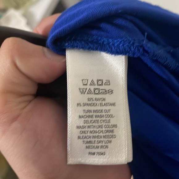 C&C California Blue Sheath Maxi Dress for Cocktail Size XS - Picture 4 of 7